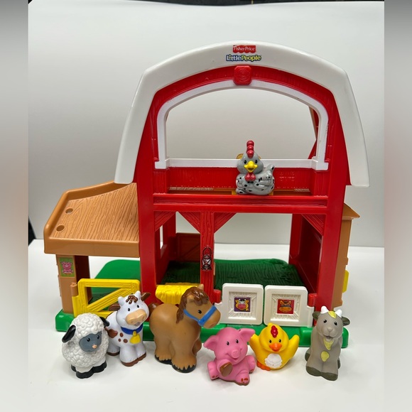 Little People Other - Fisher-Price Little People Farm and 6 animals